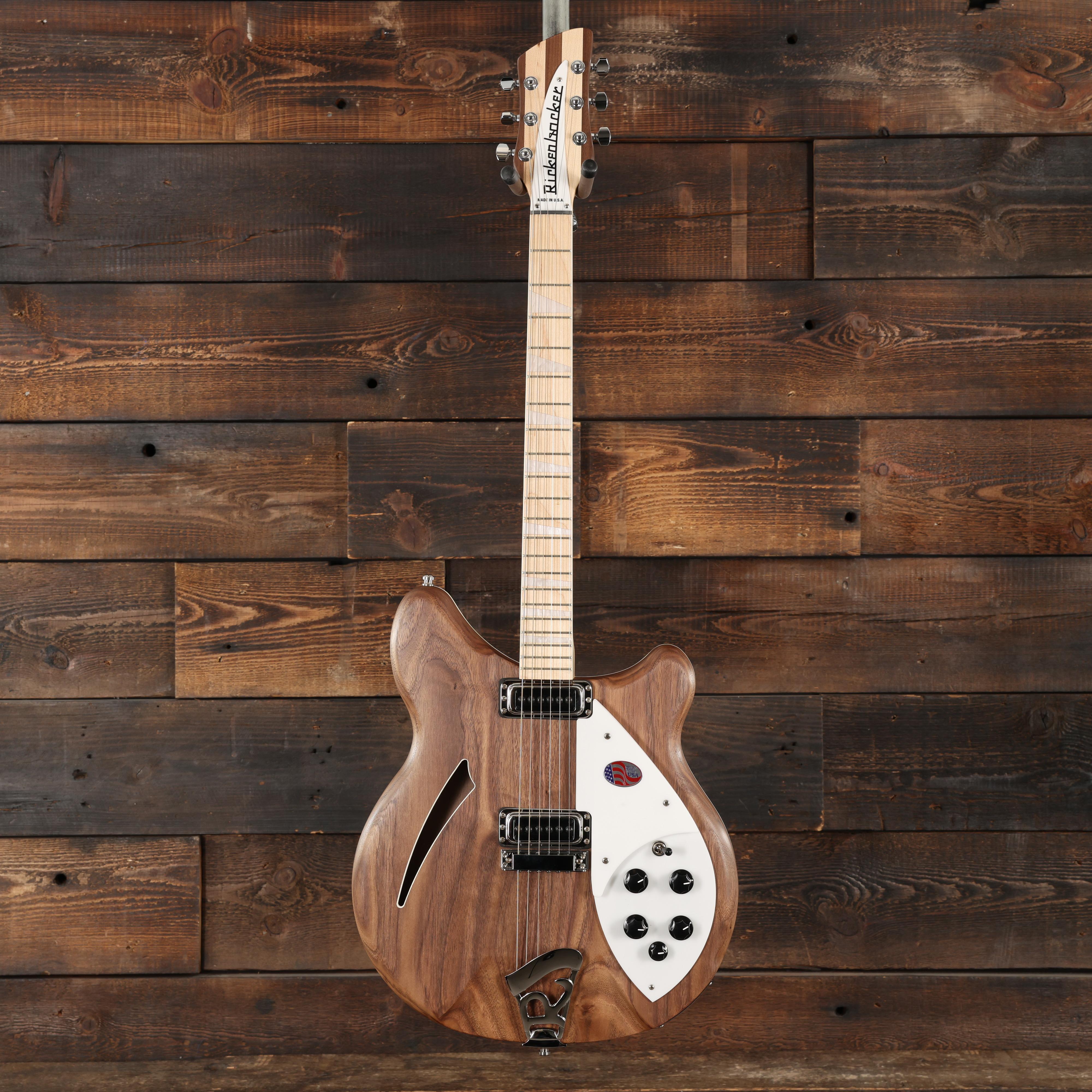 Rickenbacker 360 Semi-Hollow Electric Guitar in Walnut - Andertons